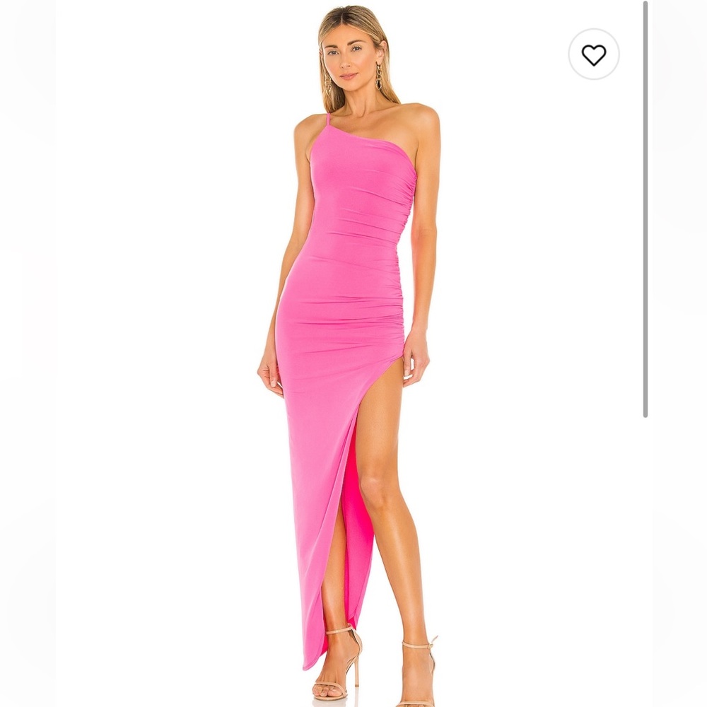 Aria one shoulder gown